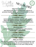 Mugwort | Cut & Sifted, Organic HerbCo