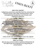 Osha Root | Whole, Wildcrafted HerbCo
