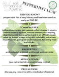 Peppermint Leaf | Cut & Sifted, Organic HerbCo