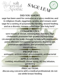Sage Leaf | Cut & Sifted, Organic HerbCo