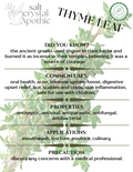 Thyme Leaf | Cut & Sifted, Organic HerbCo