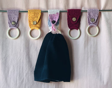 Crochet Towel Holder Hooked By Leese
